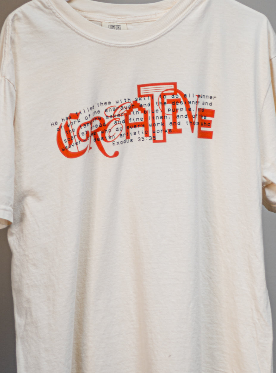 "CREATIVE" Comfort Colors Tee